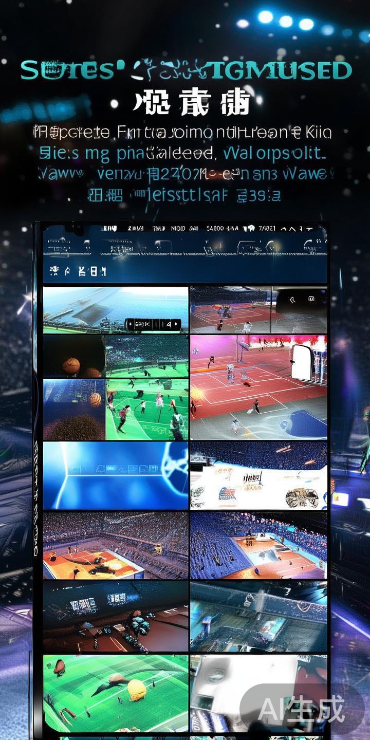 B直播App全新升级,畅享沉浸式体育赛事精彩体验 无论是足球、篮球、网球还是电竞,B直播App都提供